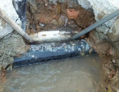 堆龙德庆测漏水之水管漏水